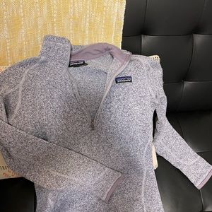 patagonia quarter zip pull over